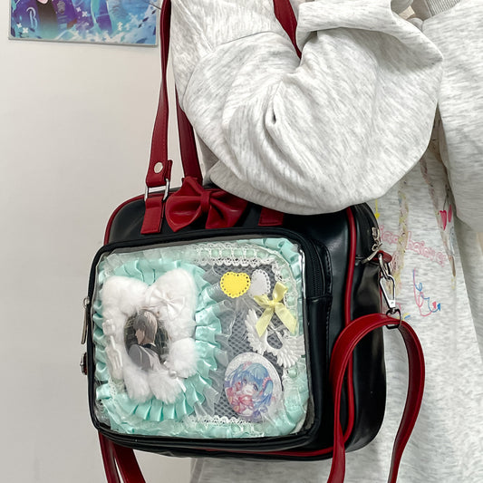 2025 new second dimension Japanese uniform bag JK shoulder bag large capacity crossbody bag female