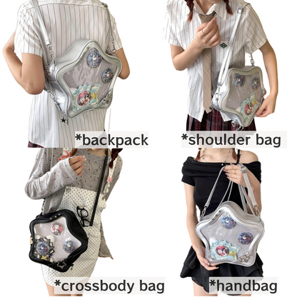 Multiple carrying methods Star ita bag