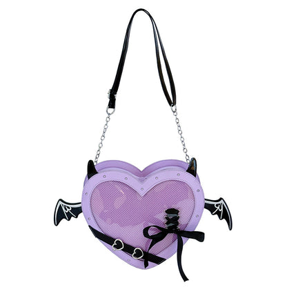 PU Heart-shaped Ita Bag