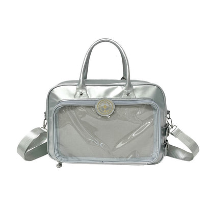 New computer bag crossbody shoulder handbag daily large capacity barji pain bag all-match external pain layer class