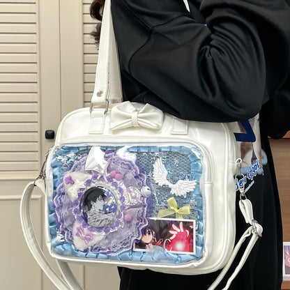 2025 new second dimension Japanese uniform bag JK shoulder bag large capacity crossbody bag female