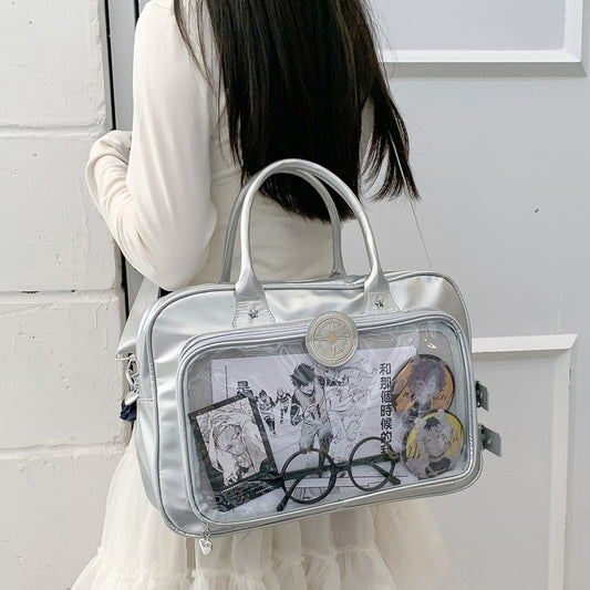 New computer bag crossbody shoulder handbag daily large capacity barji pain bag all-match external pain layer class