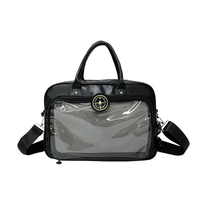New computer bag crossbody shoulder handbag daily large capacity barji pain bag all-match external pain layer class